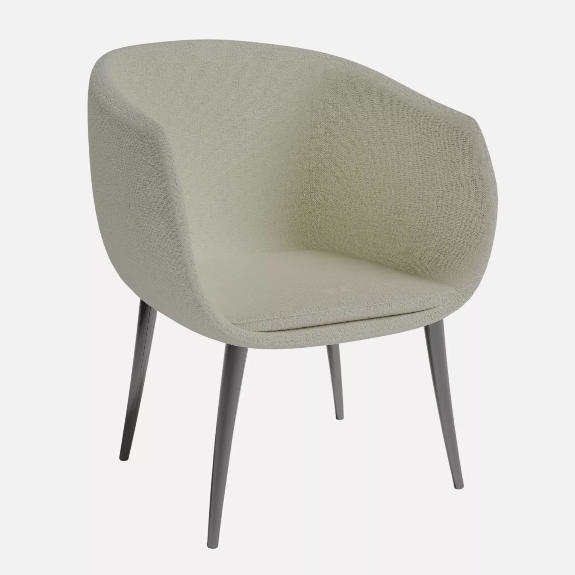 Modern Dining Chair Free 3D model