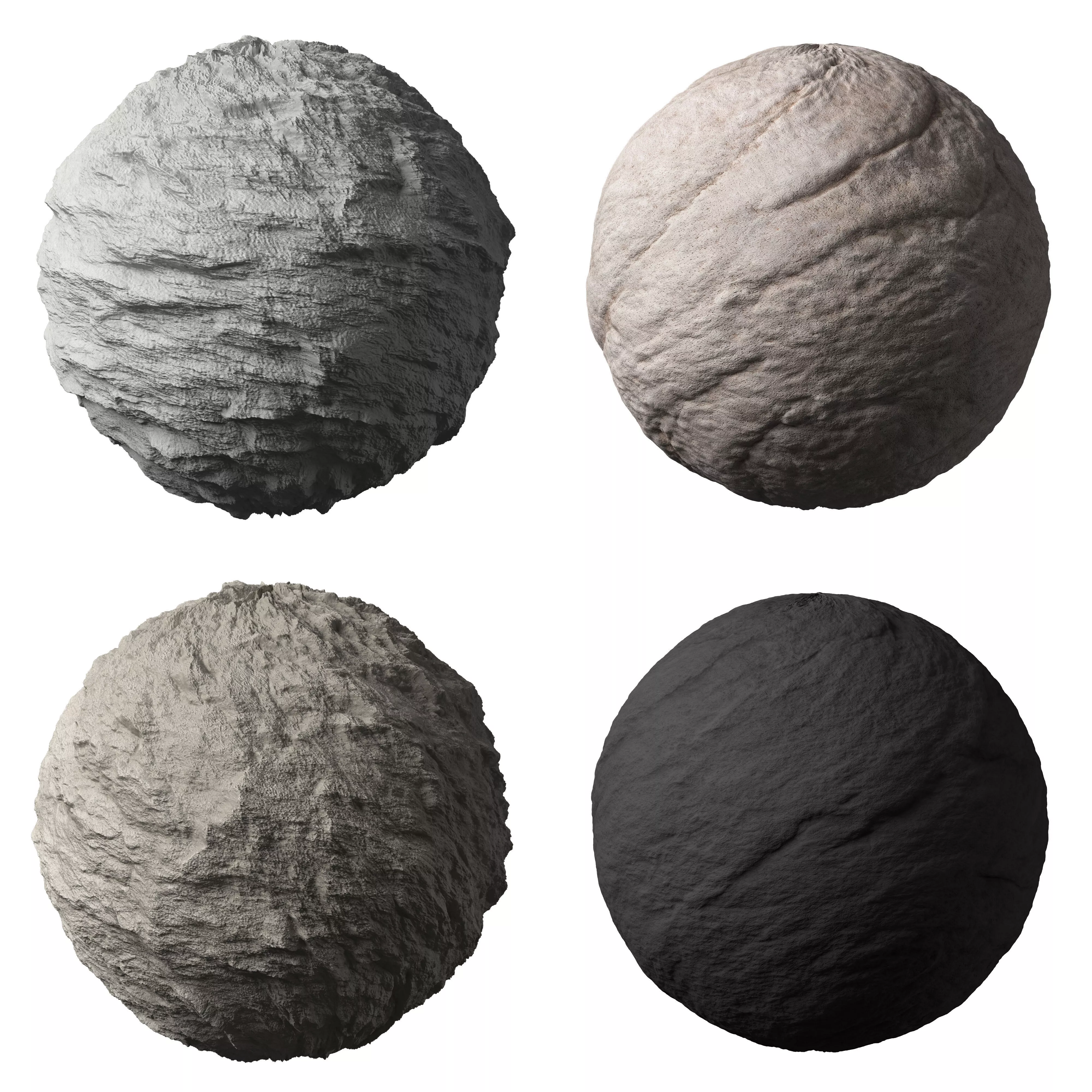Rock Stone Wall Set 02 Texture