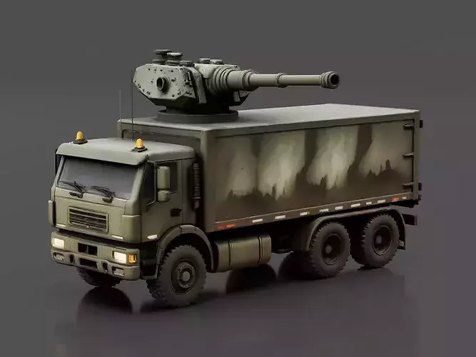 Military truck 02