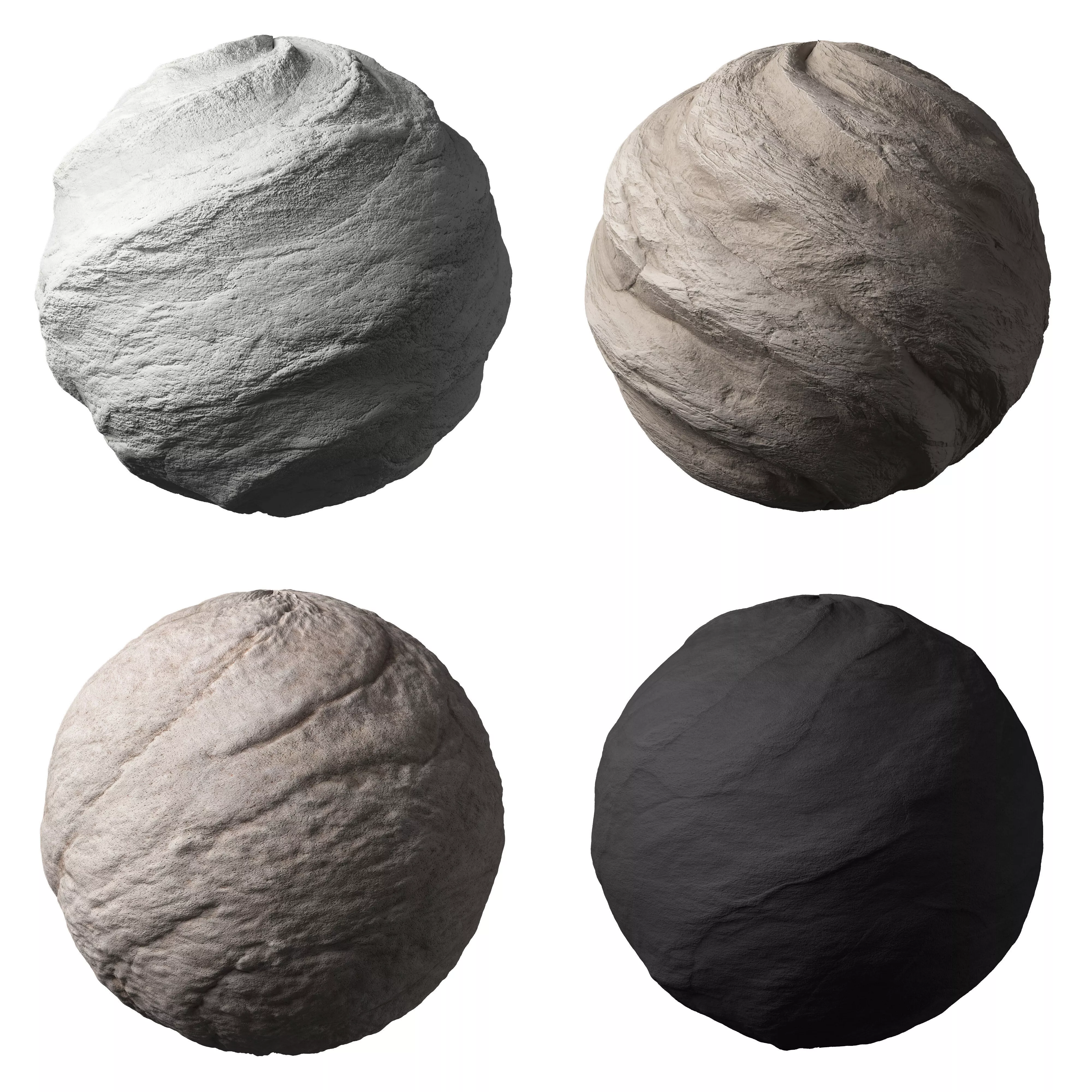 Rock Stone Wall Set 03 Texture