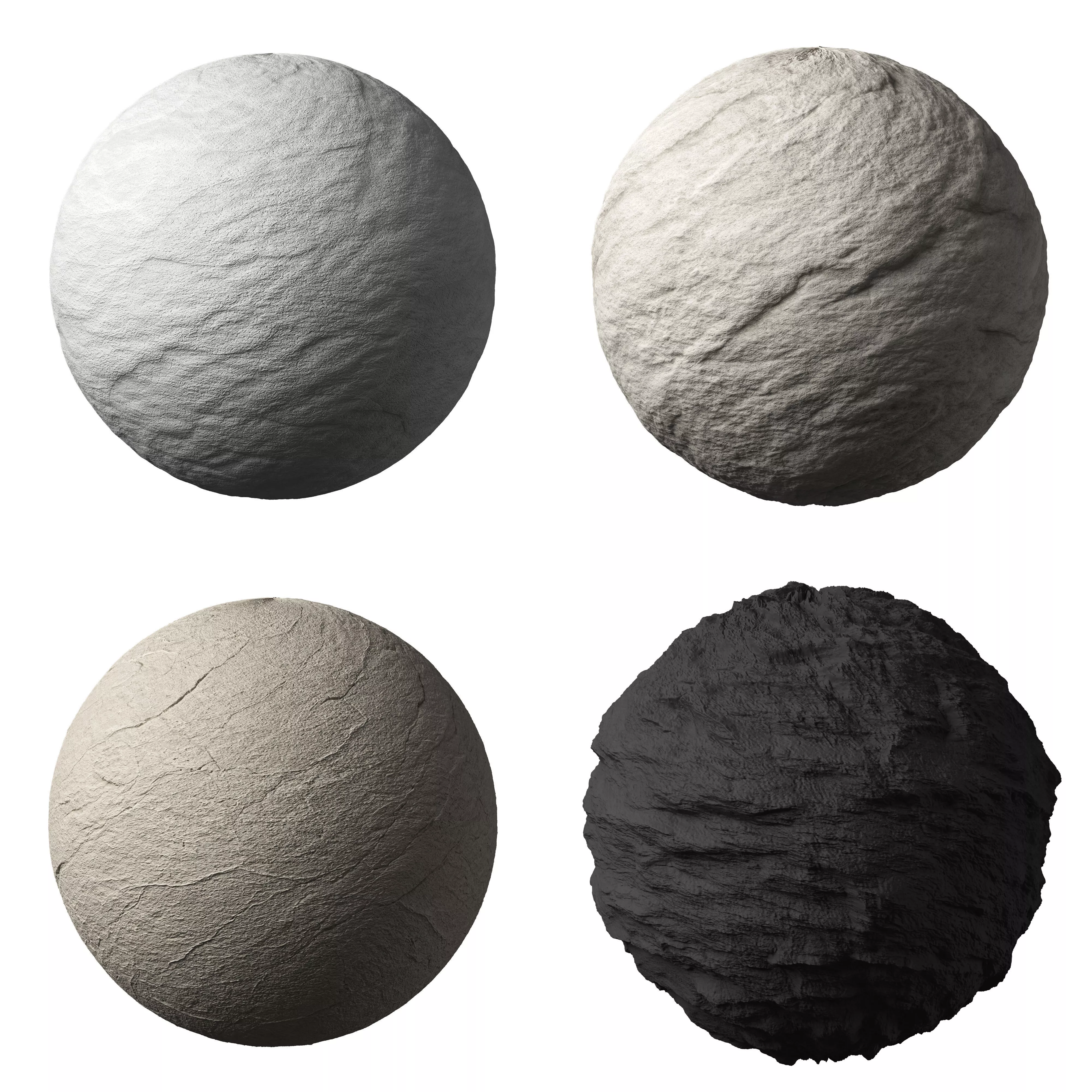 Rock Stone Wall Set 04 Texture
