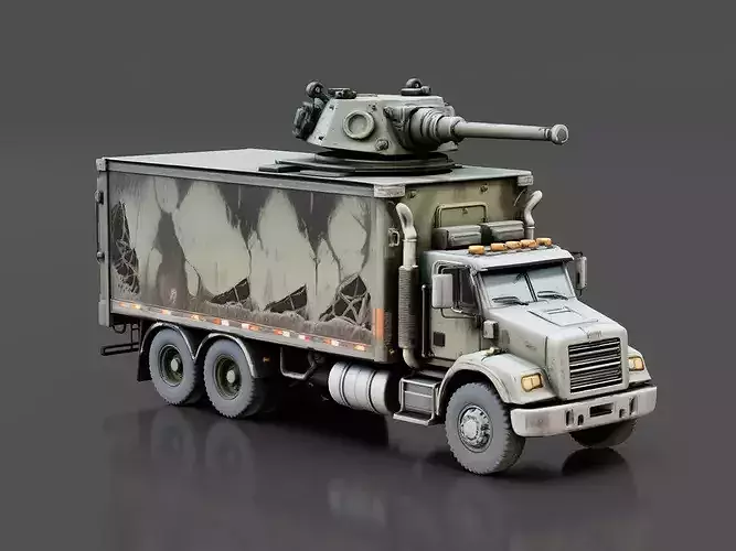Military truck 04