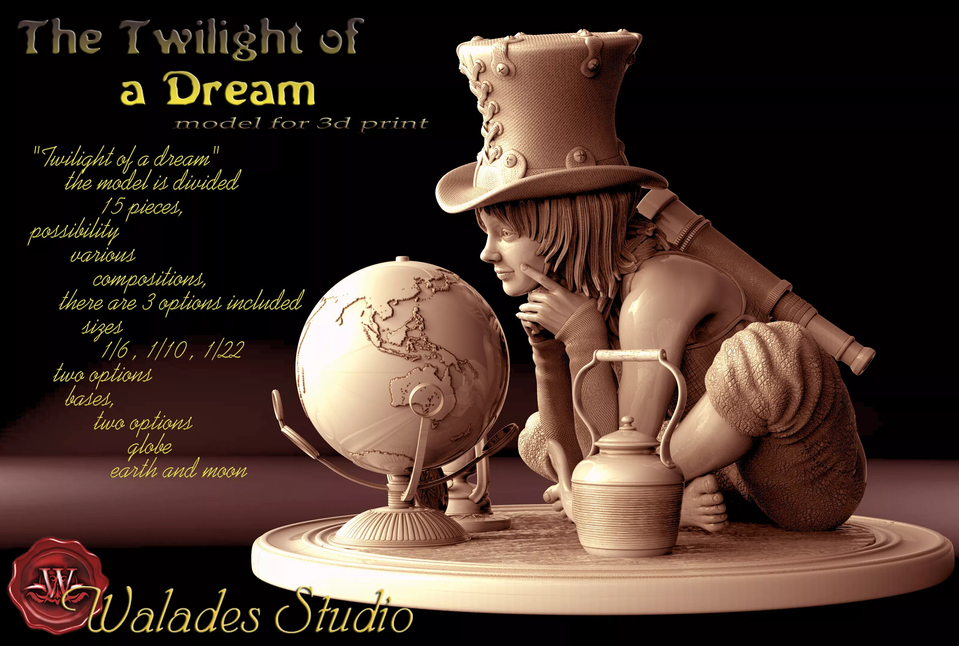 The Twilight of a dream 3D print model