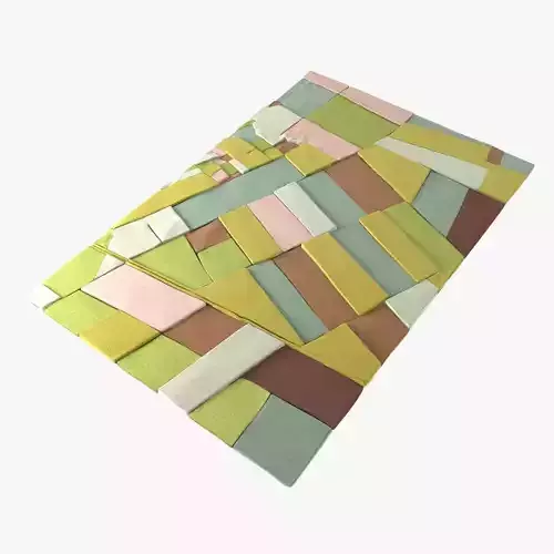 Florian Pucher land carpet 3D model