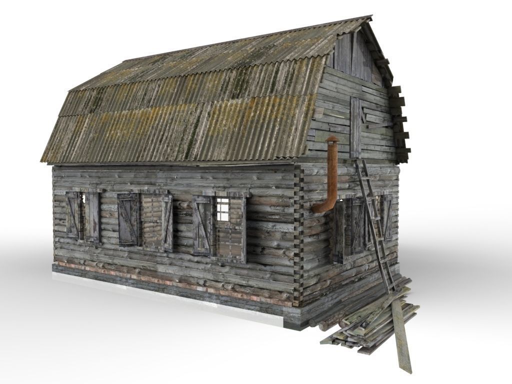 Forest House  3D model_5