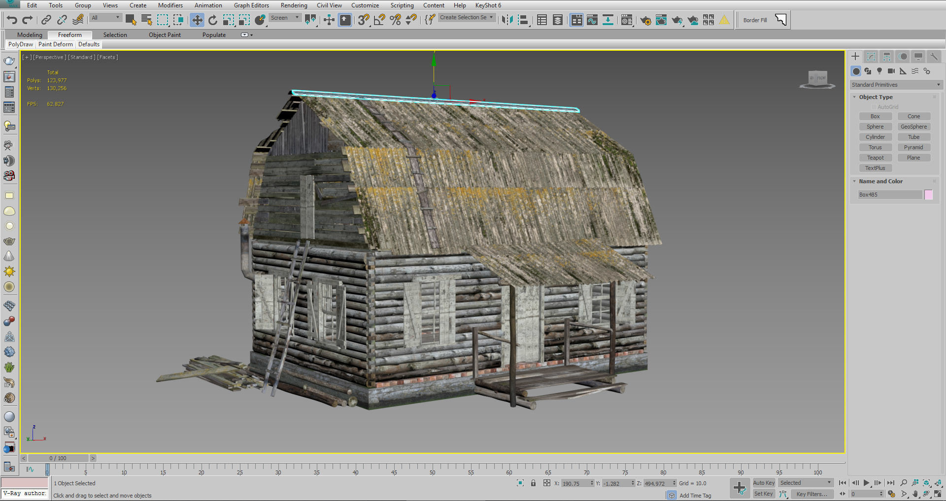 Forest House  3D model_7