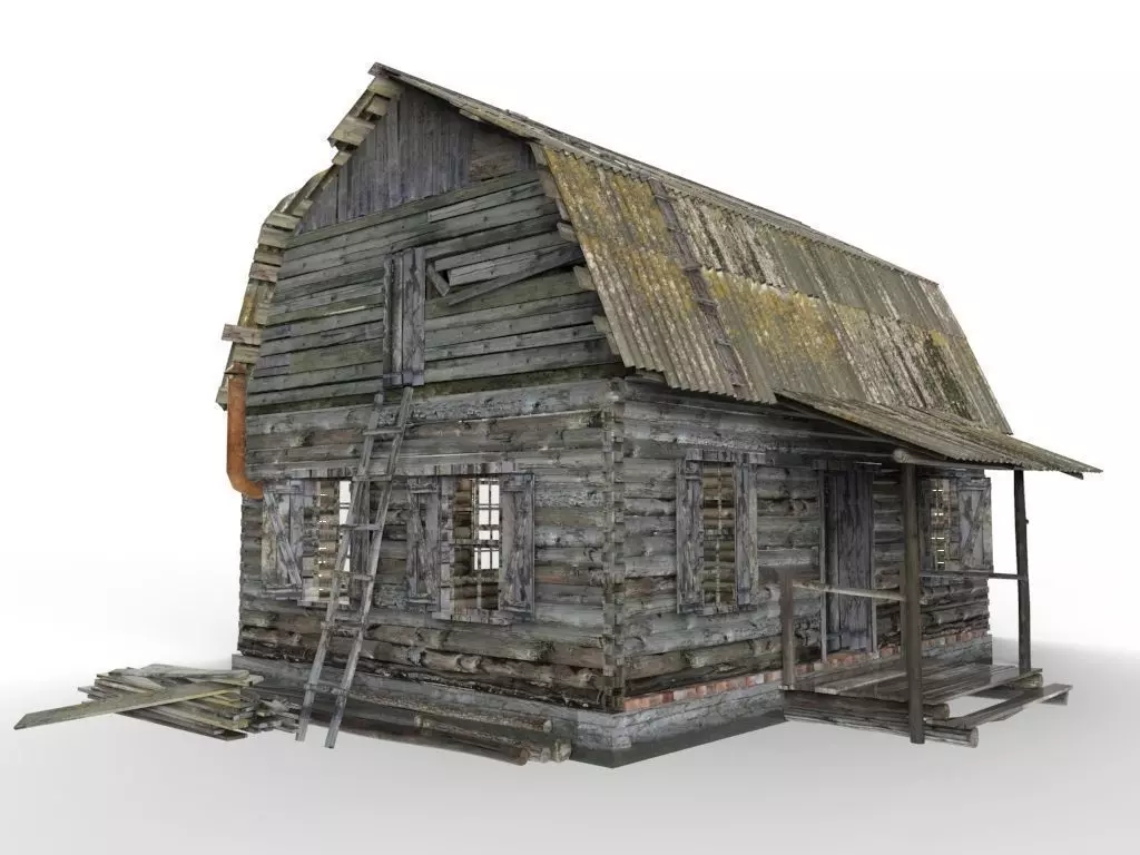 Forest House  3D model_0