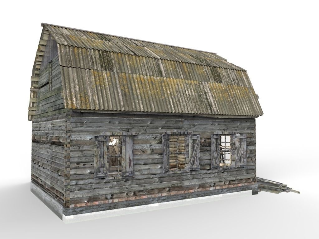 Forest House  3D model_4