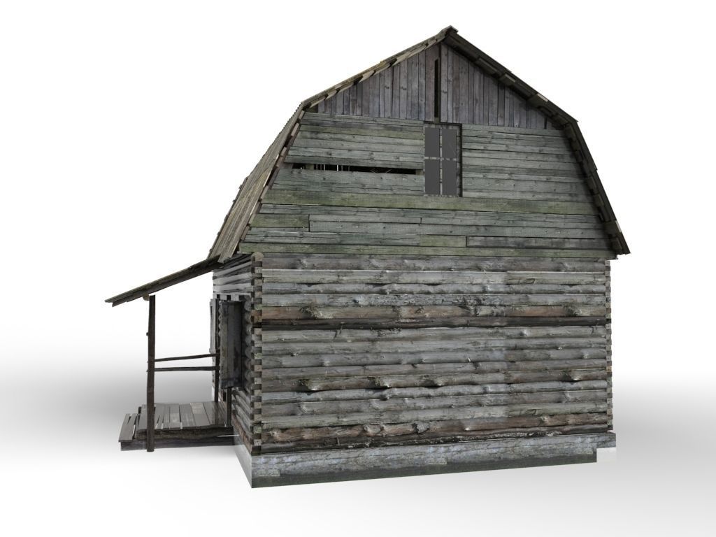 Forest House  3D model_3