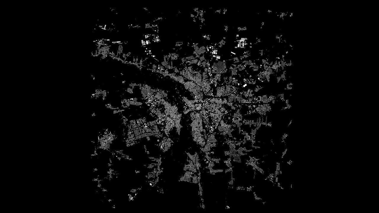 Leipzig Streets and Buildings 3D model_7