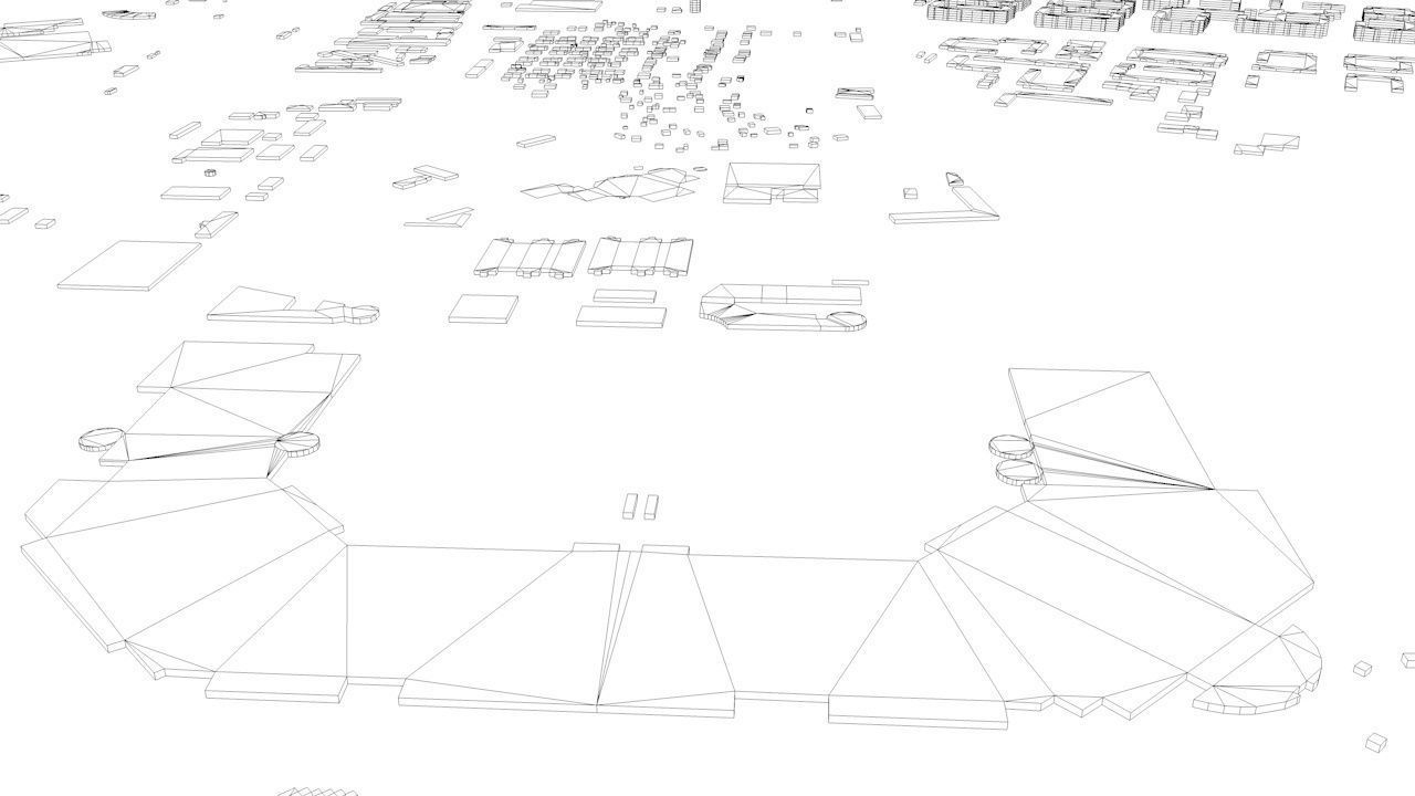 Leipzig Streets and Buildings 3D model_12