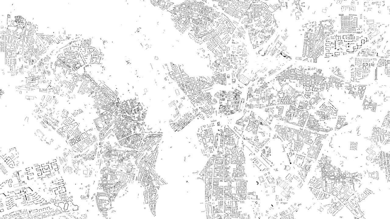 Leipzig Streets and Buildings 3D model_9