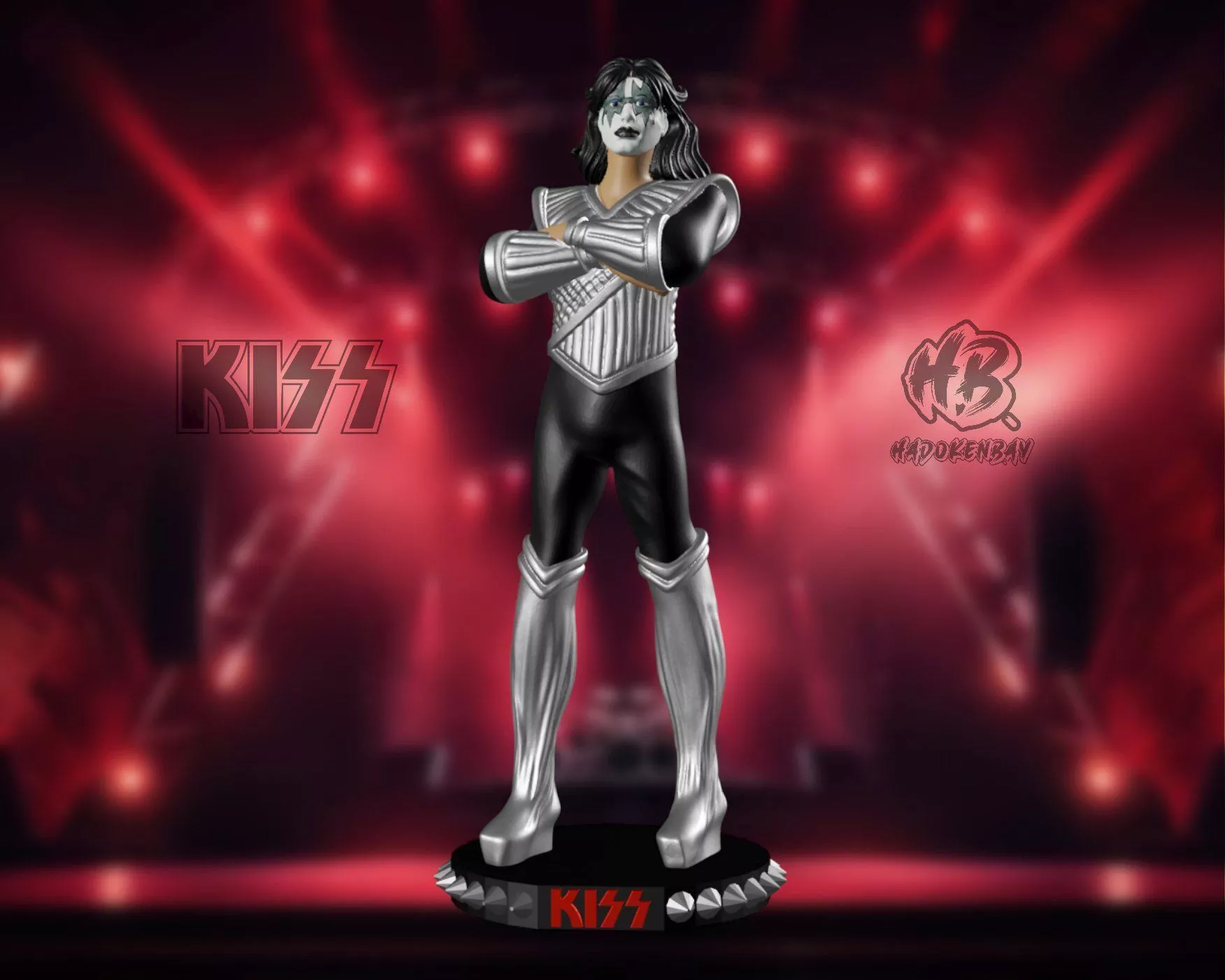 Kiss - The Spaceman Figure 3D print model