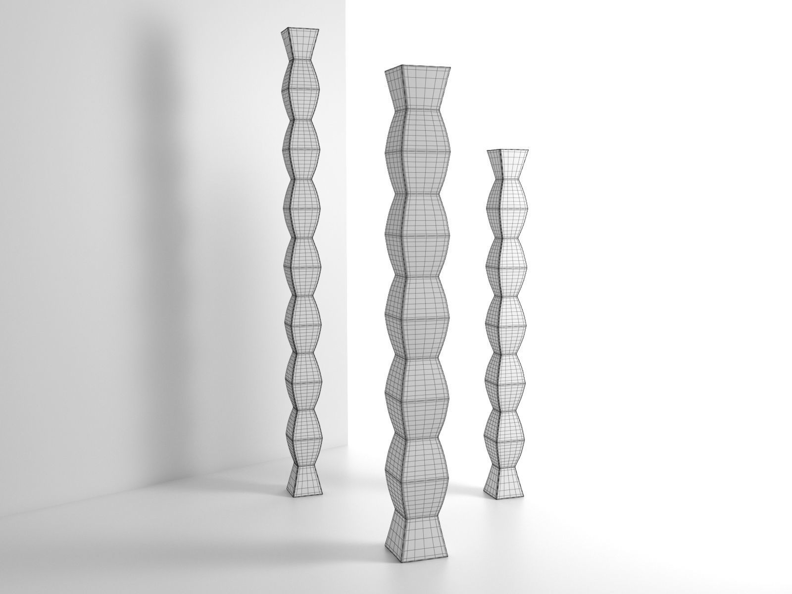 The Infinity Column 3D model_2