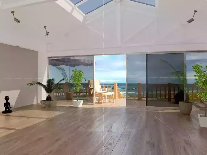 33 Lauzon Oak Natural - Flooring 3D model