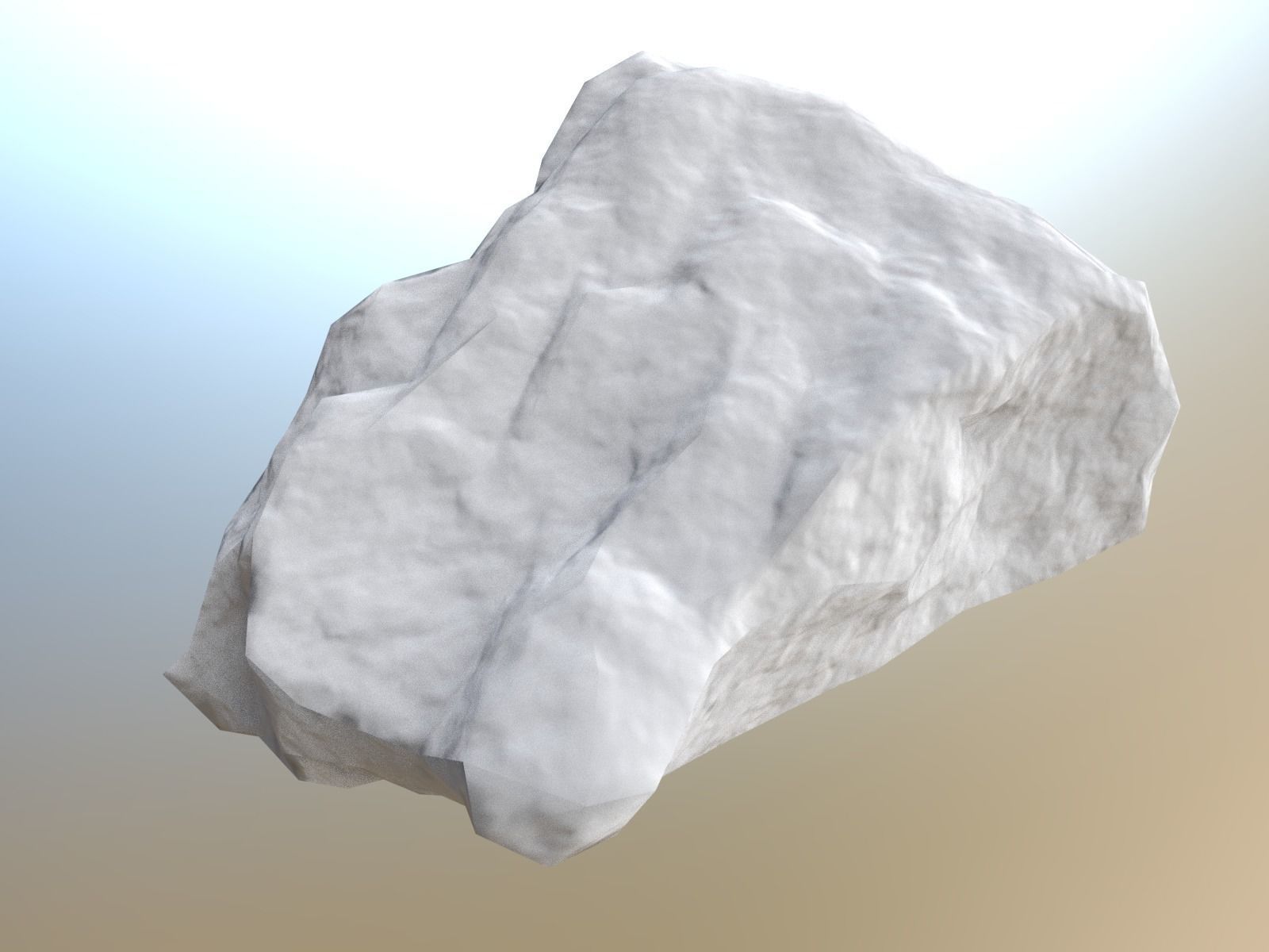 Game Ready Rock Collection Nr 1 Low-poly 3D model_34