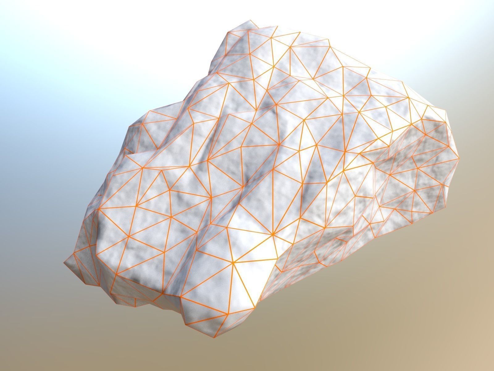 Game Ready Rock Collection Nr 1 Low-poly 3D model_35