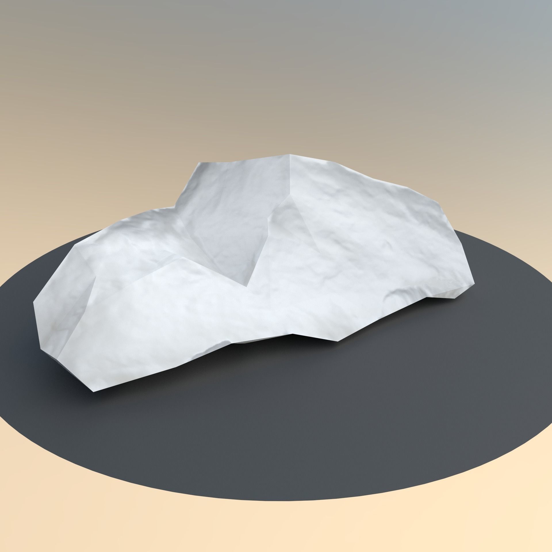 Game Ready Rock Collection Nr 1 Low-poly 3D model_25