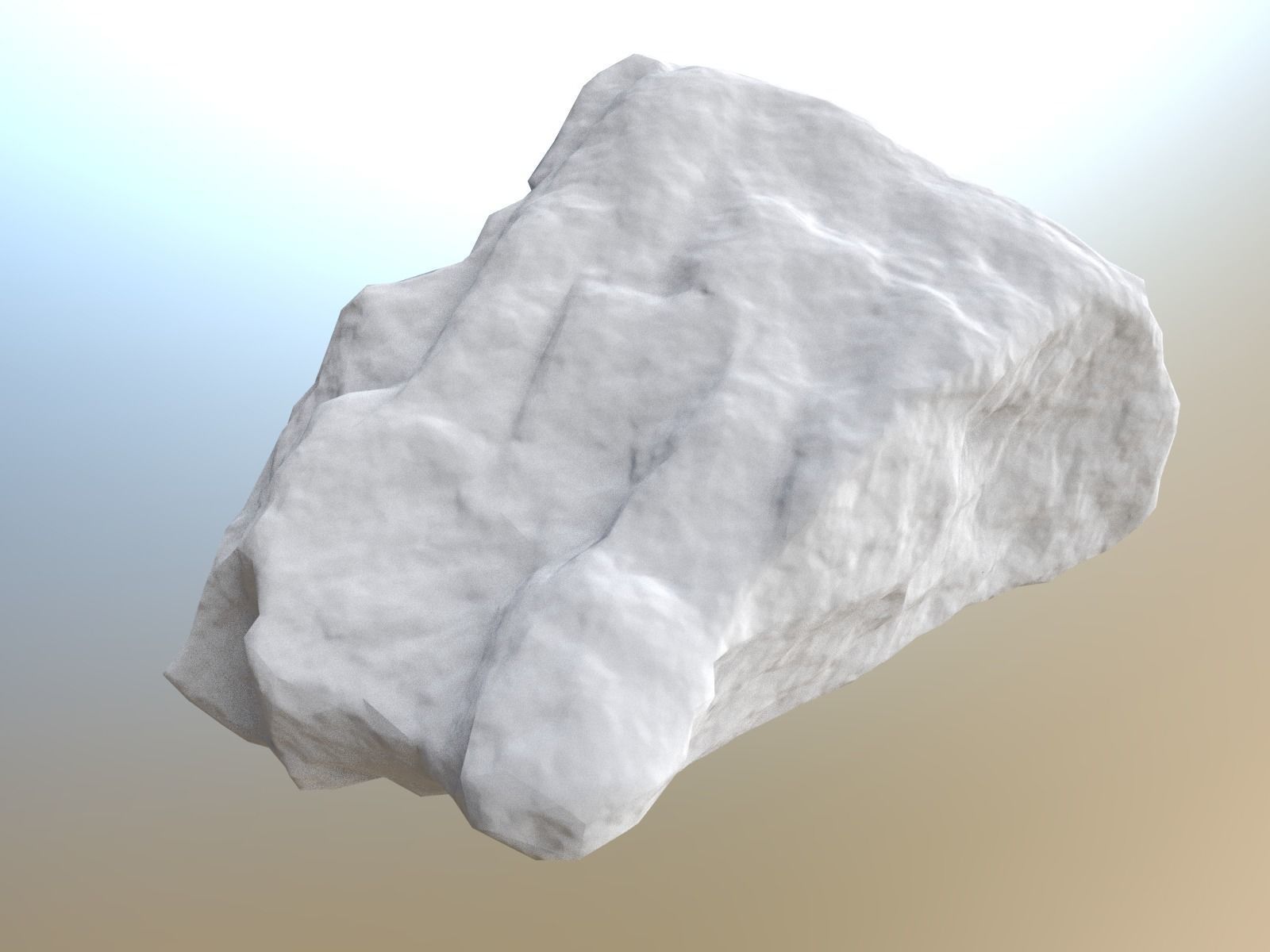 Game Ready Rock Collection Nr 1 Low-poly 3D model_31