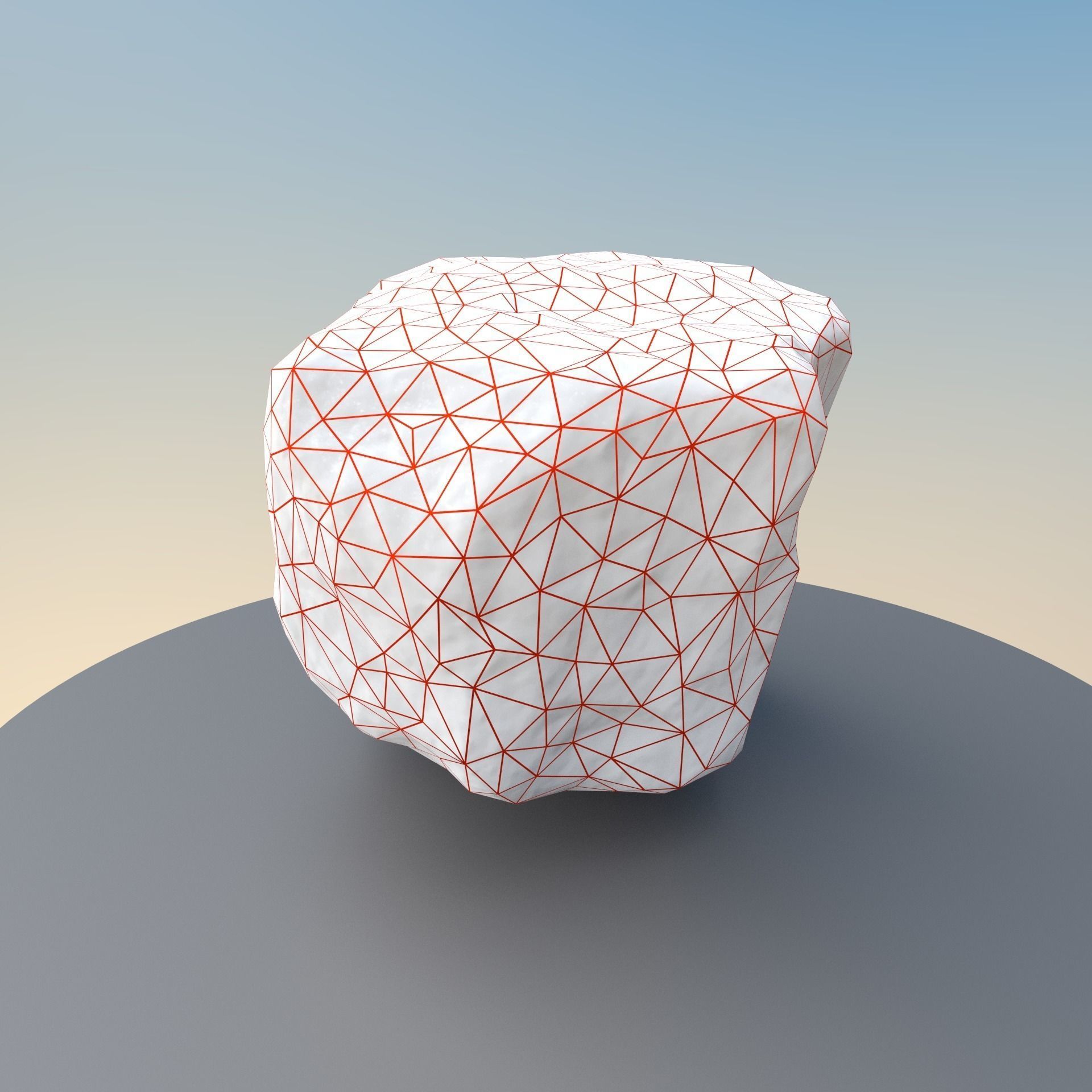 Game Ready Rock Collection Nr 1 Low-poly 3D model_14