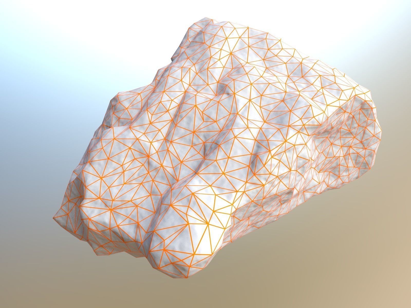 Game Ready Rock Collection Nr 1 Low-poly 3D model_32