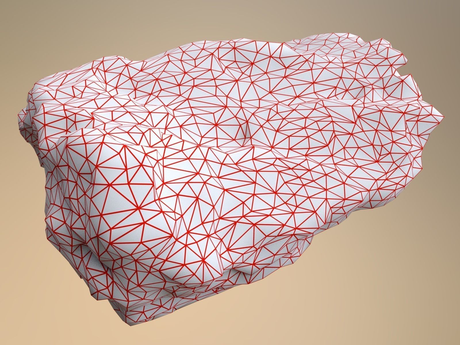 Game Ready Rock Collection Nr 1 Low-poly 3D model_7