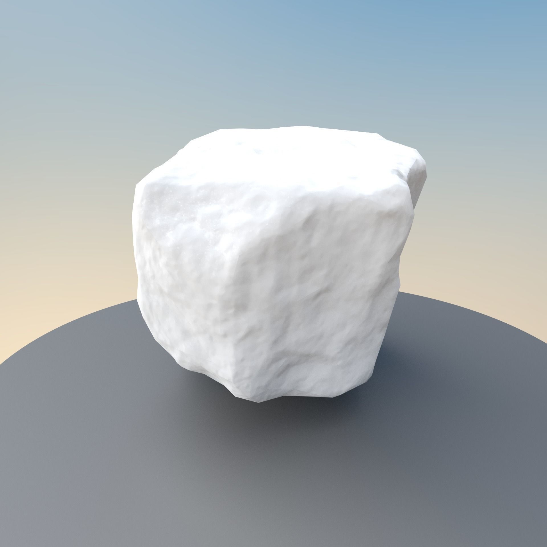 Game Ready Rock Collection Nr 1 Low-poly 3D model_13