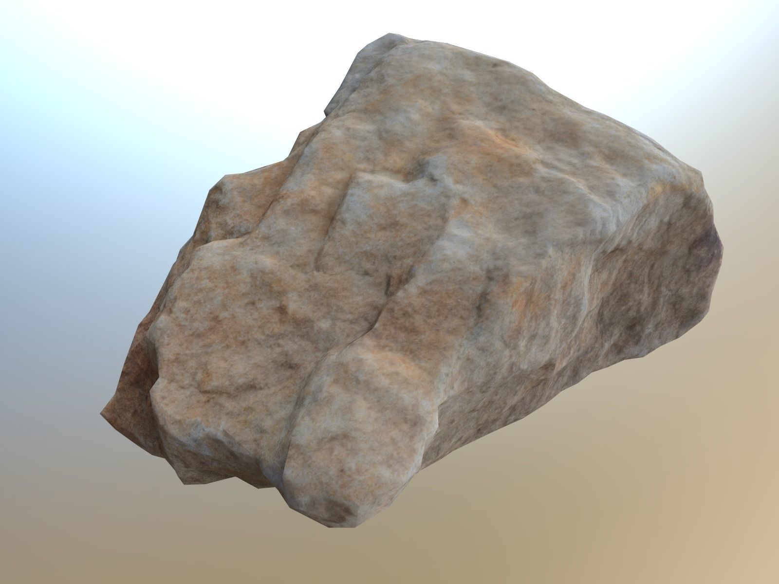 Game Ready Rock Collection Nr 1 Low-poly 3D model_30