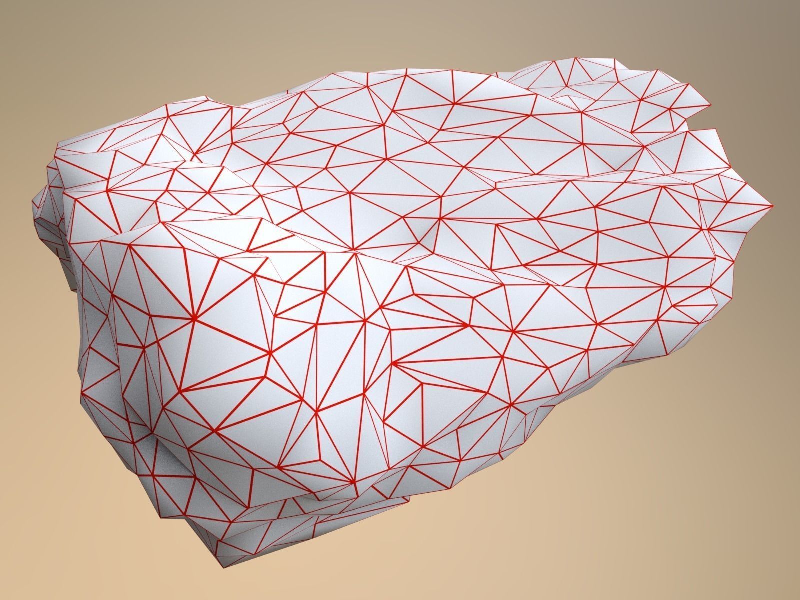 Game Ready Rock Collection Nr 1 Low-poly 3D model_10