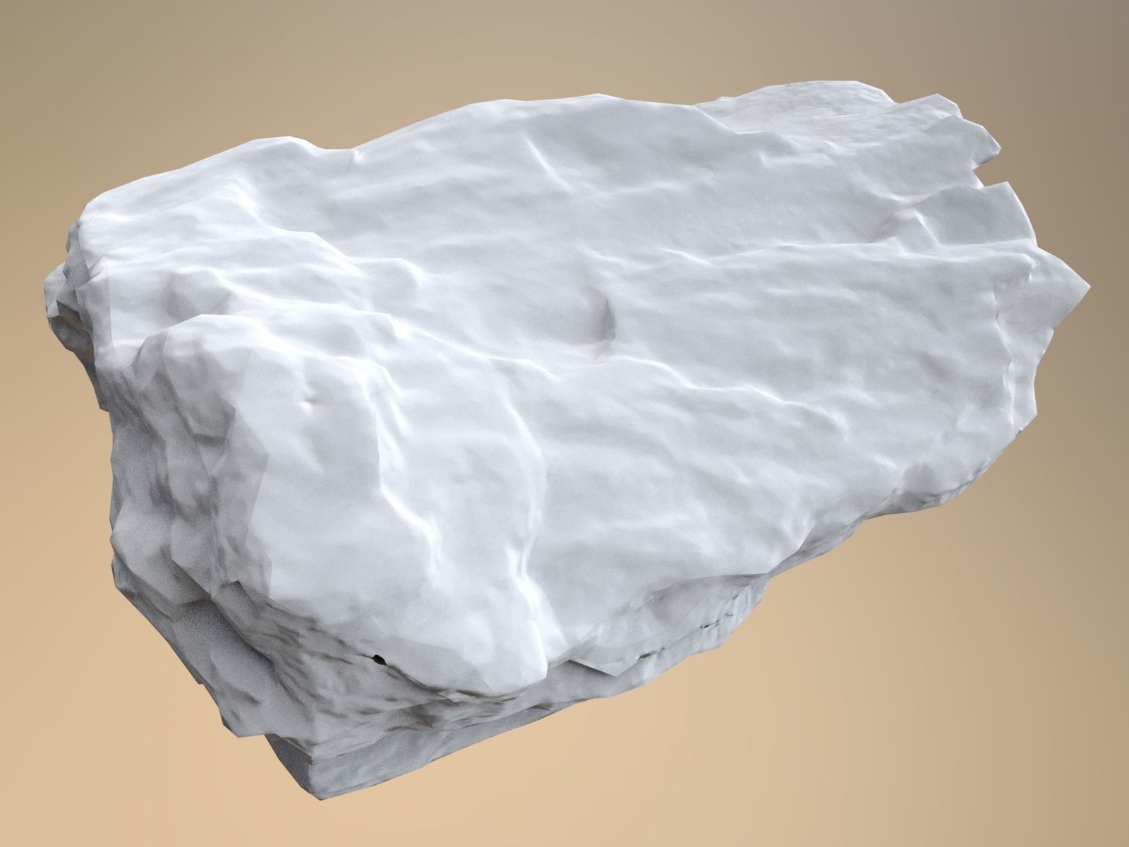 Game Ready Rock Collection Nr 1 Low-poly 3D model_6