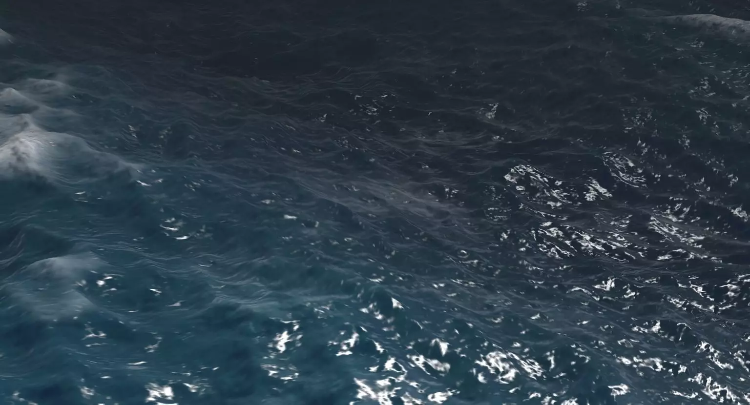 sea ocean aniamtion river lake water 3D model_0