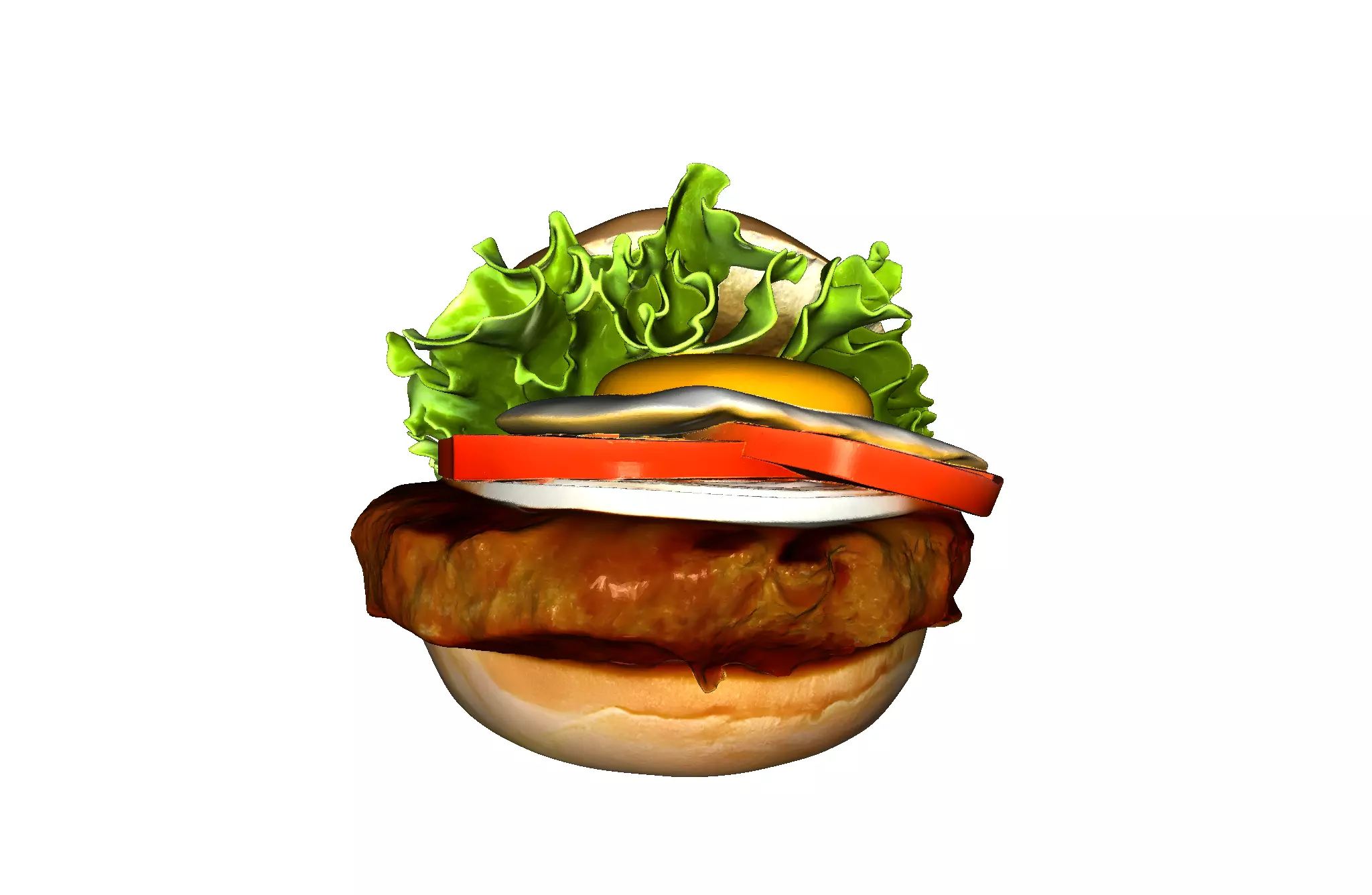 Burger 3D model
