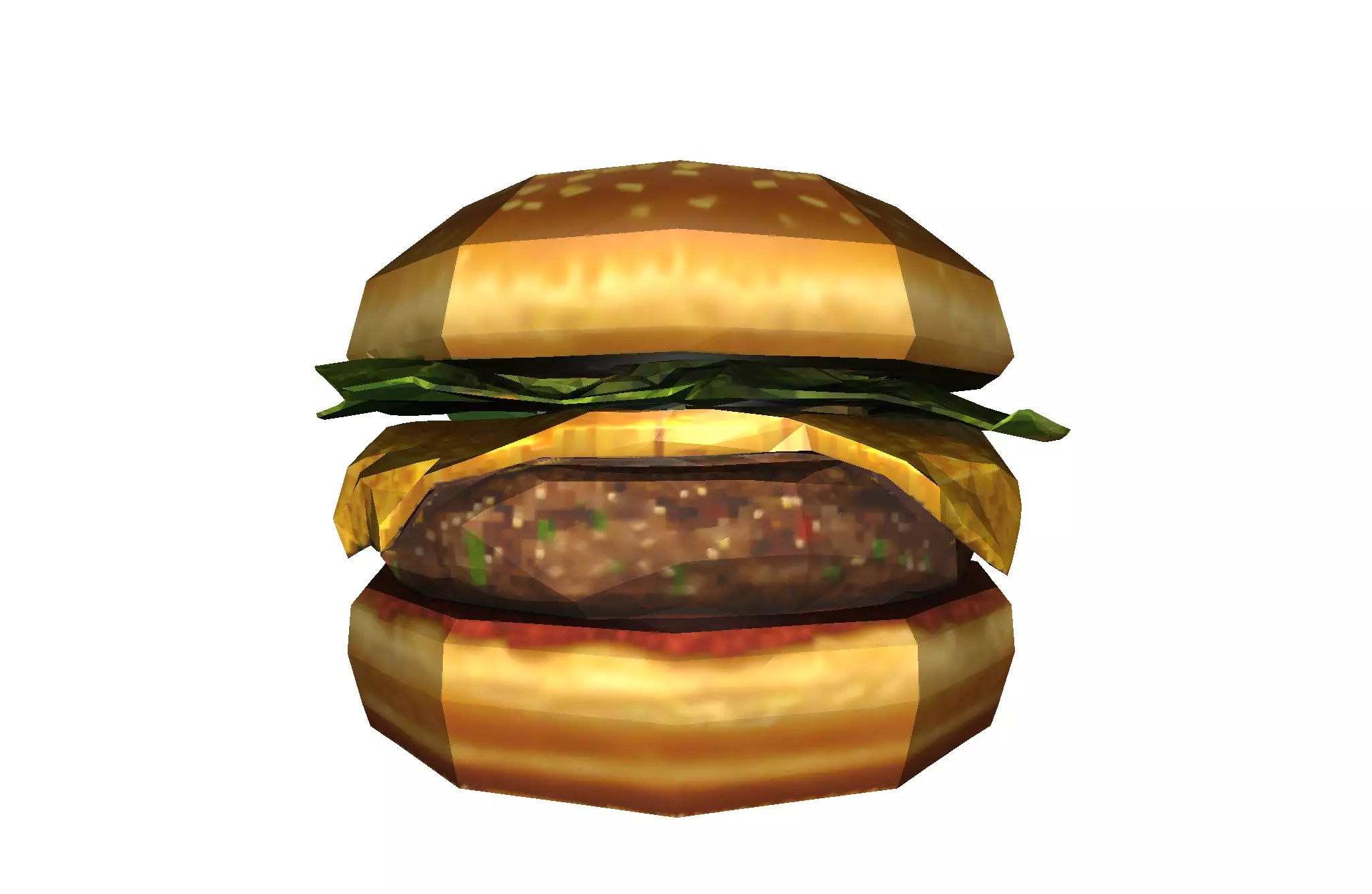 Burger 3D model