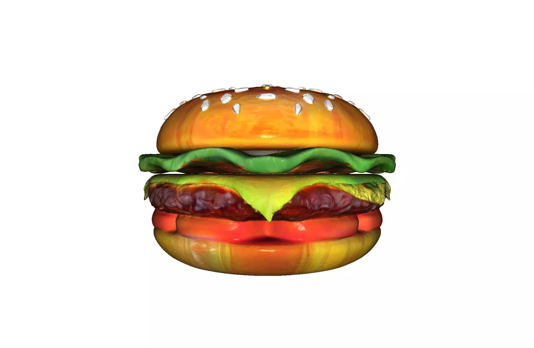 Burger 3D model