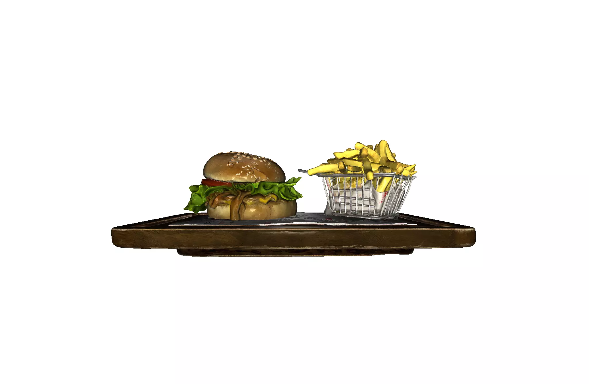 Burger 3D model