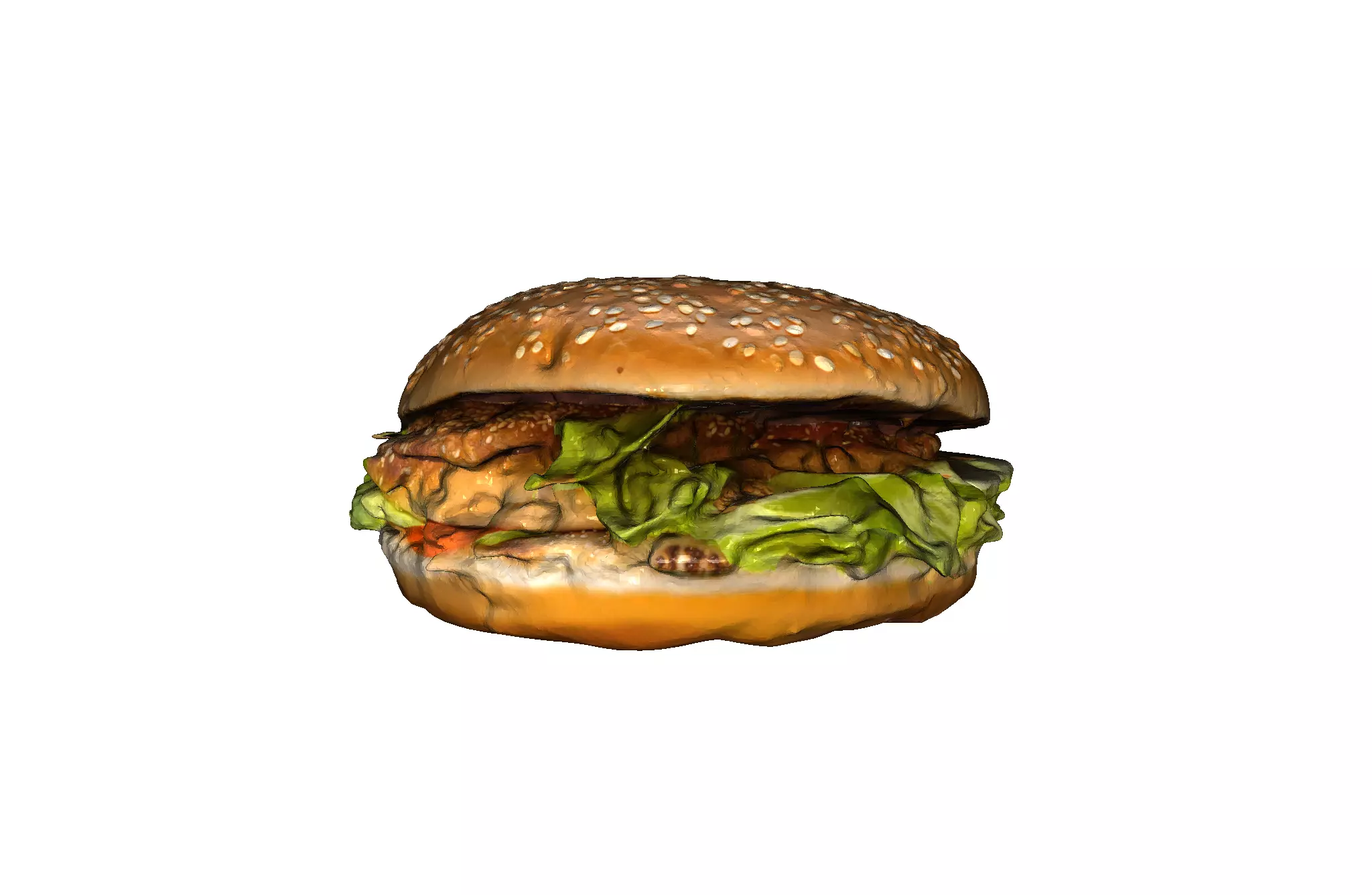 Burger 3D model