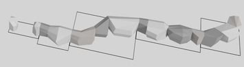 Low Poly Cliff Pack Free low-poly 3D model_7