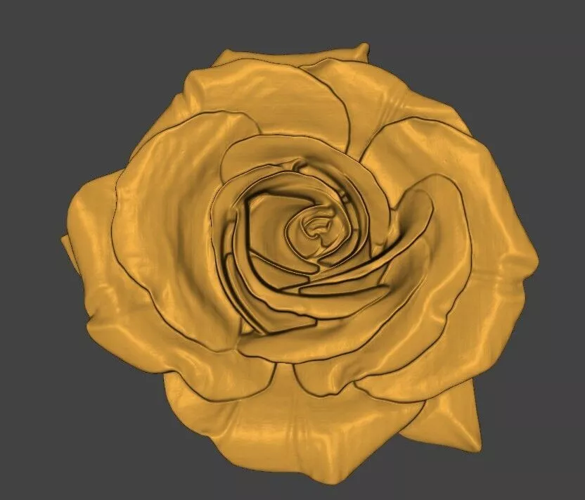 rose model 3 3D print model