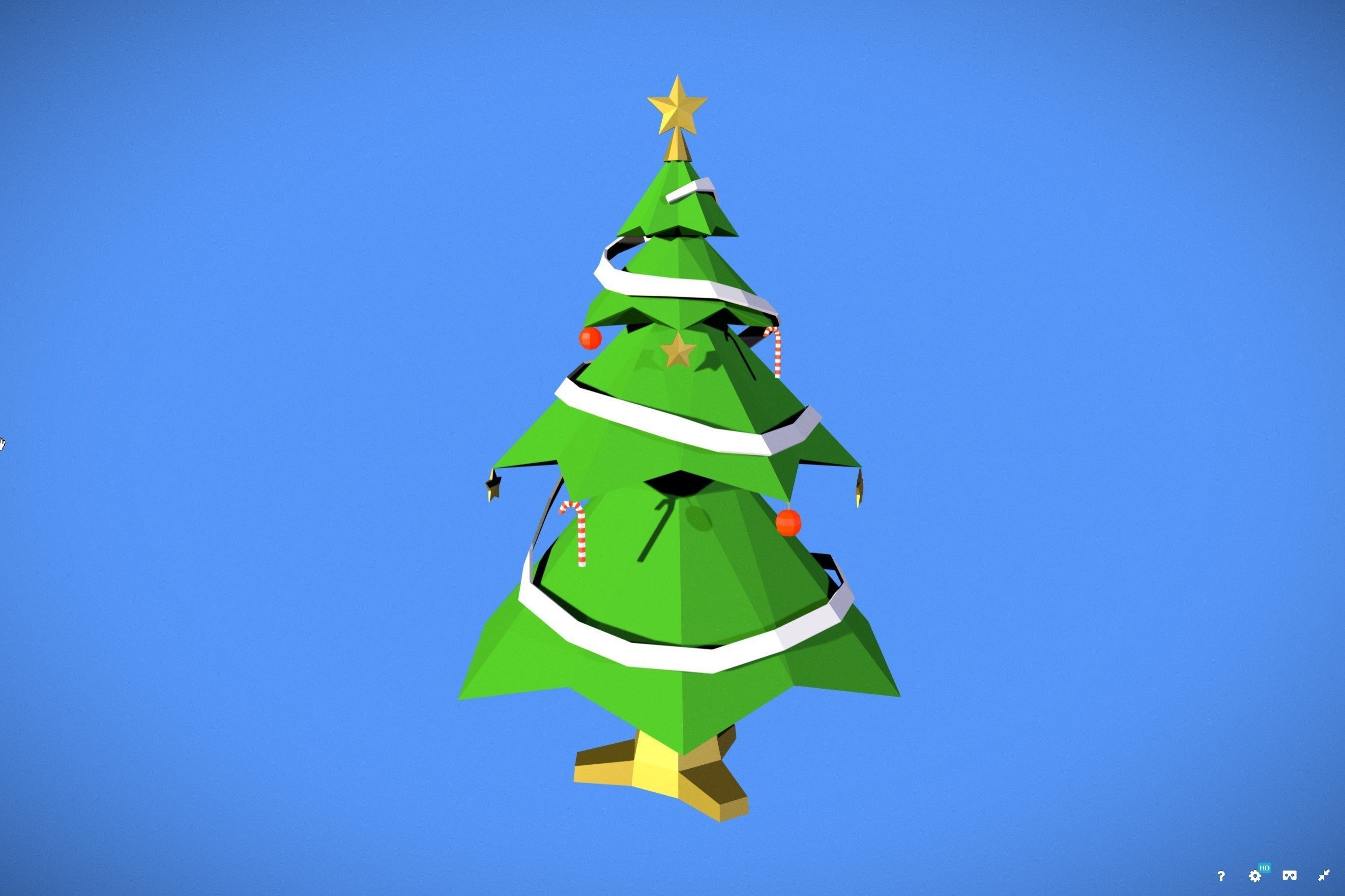 Low Poly Winter Pack Free low-poly 3D model_3