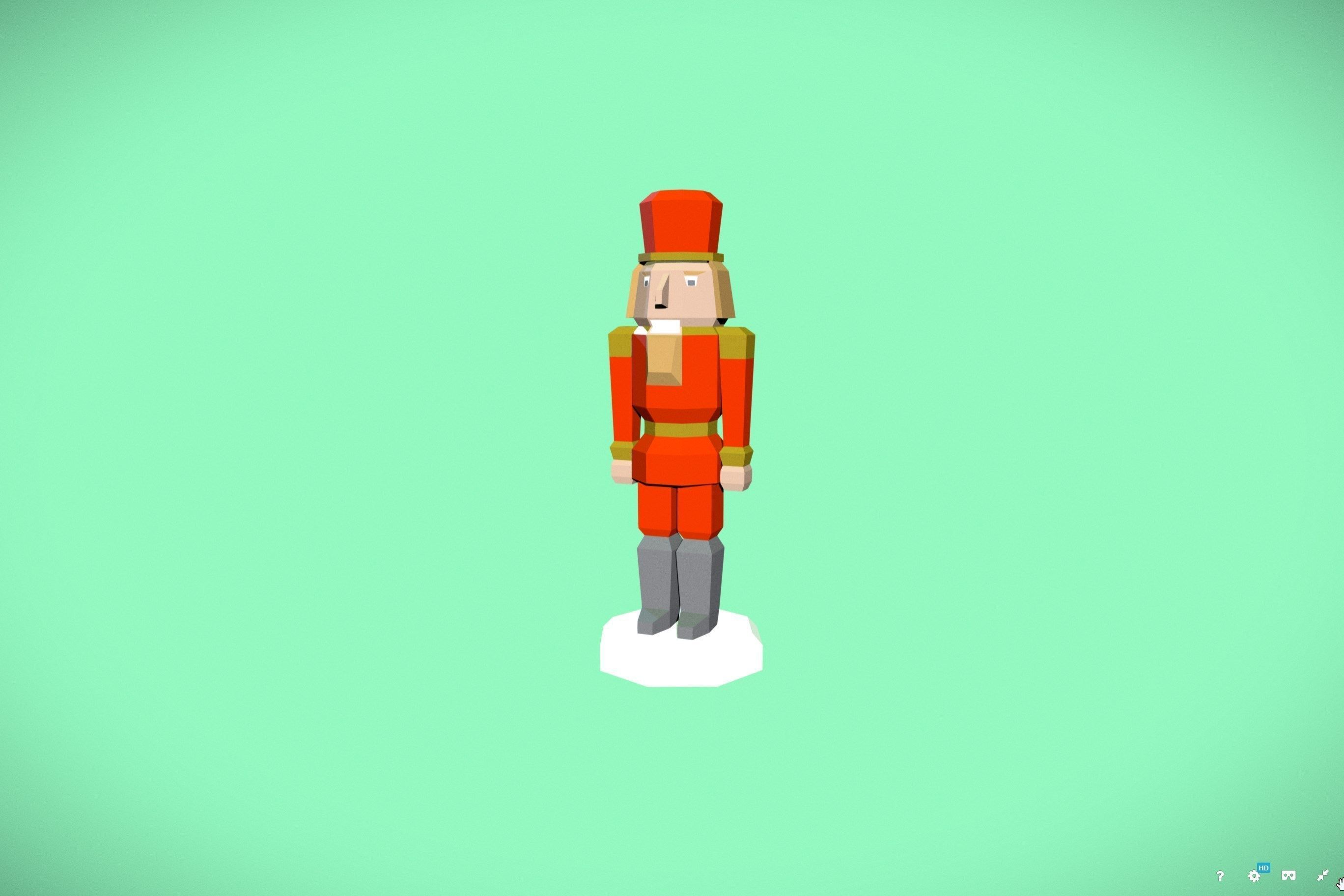 Low Poly Winter Pack Free low-poly 3D model_4