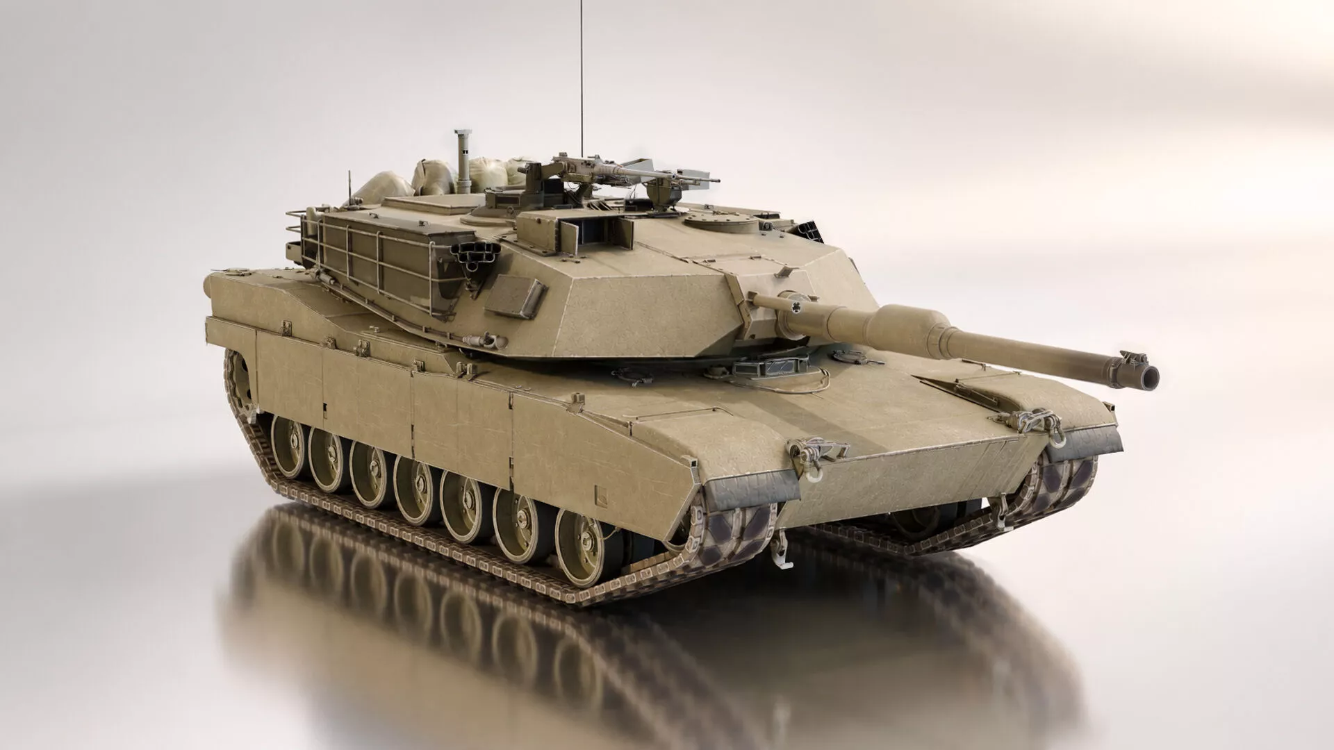 M1A2 Abrams 3D model