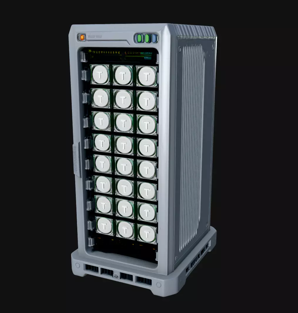 AI TOKEN SERVER AGENT 3D print model