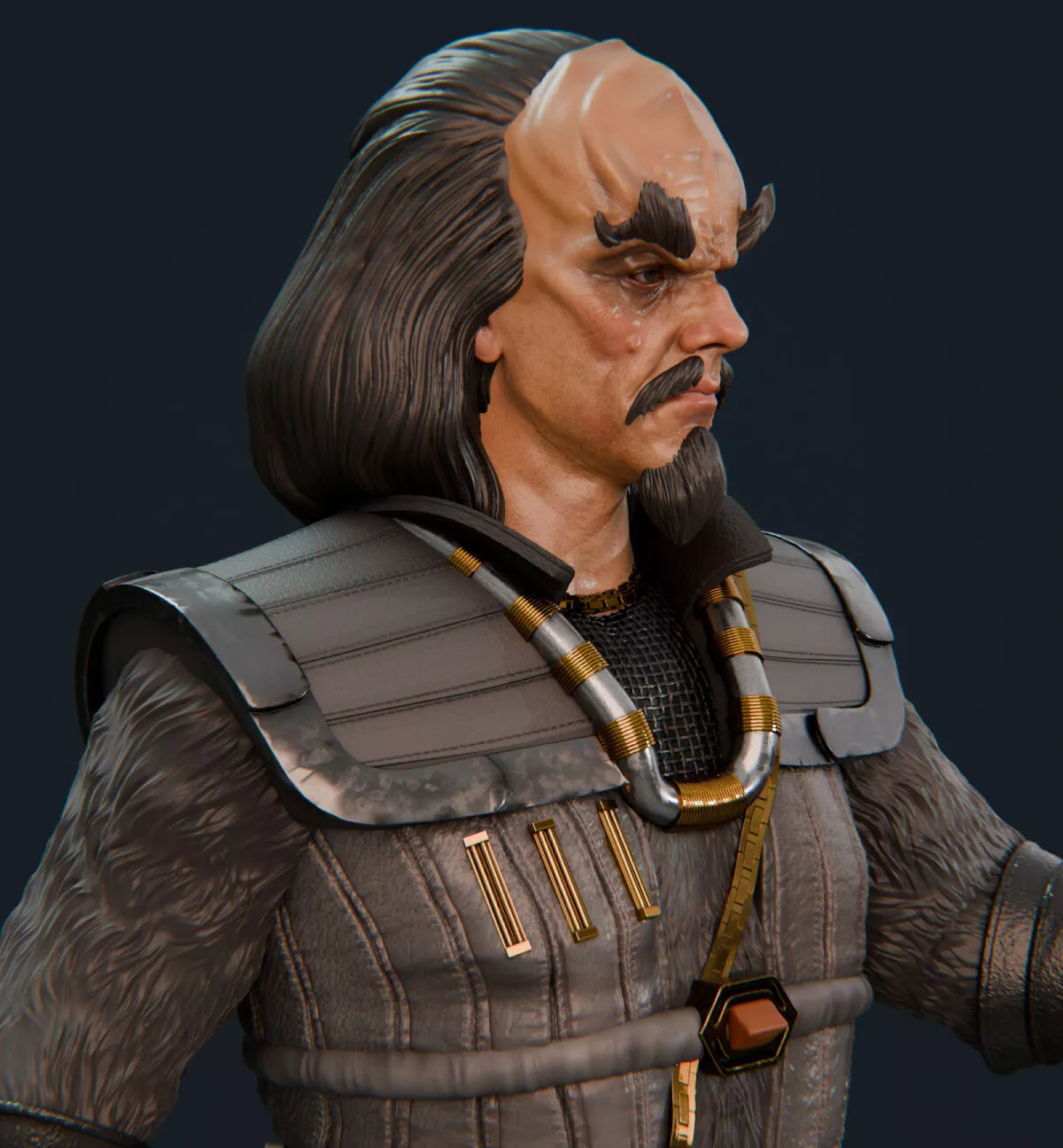 Commander Kruge 3D print model