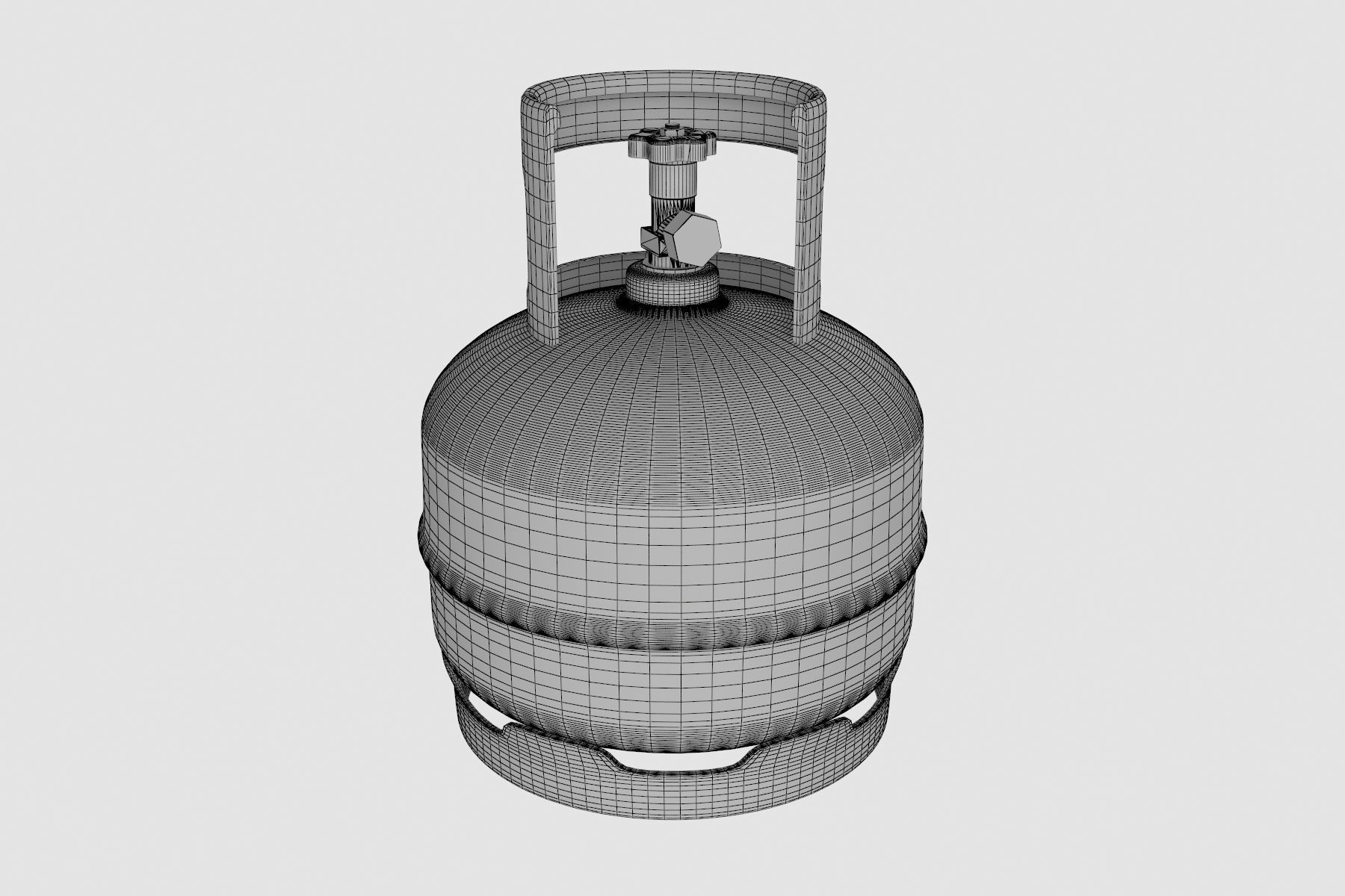 Gas Cylinder Collection 3D model_10