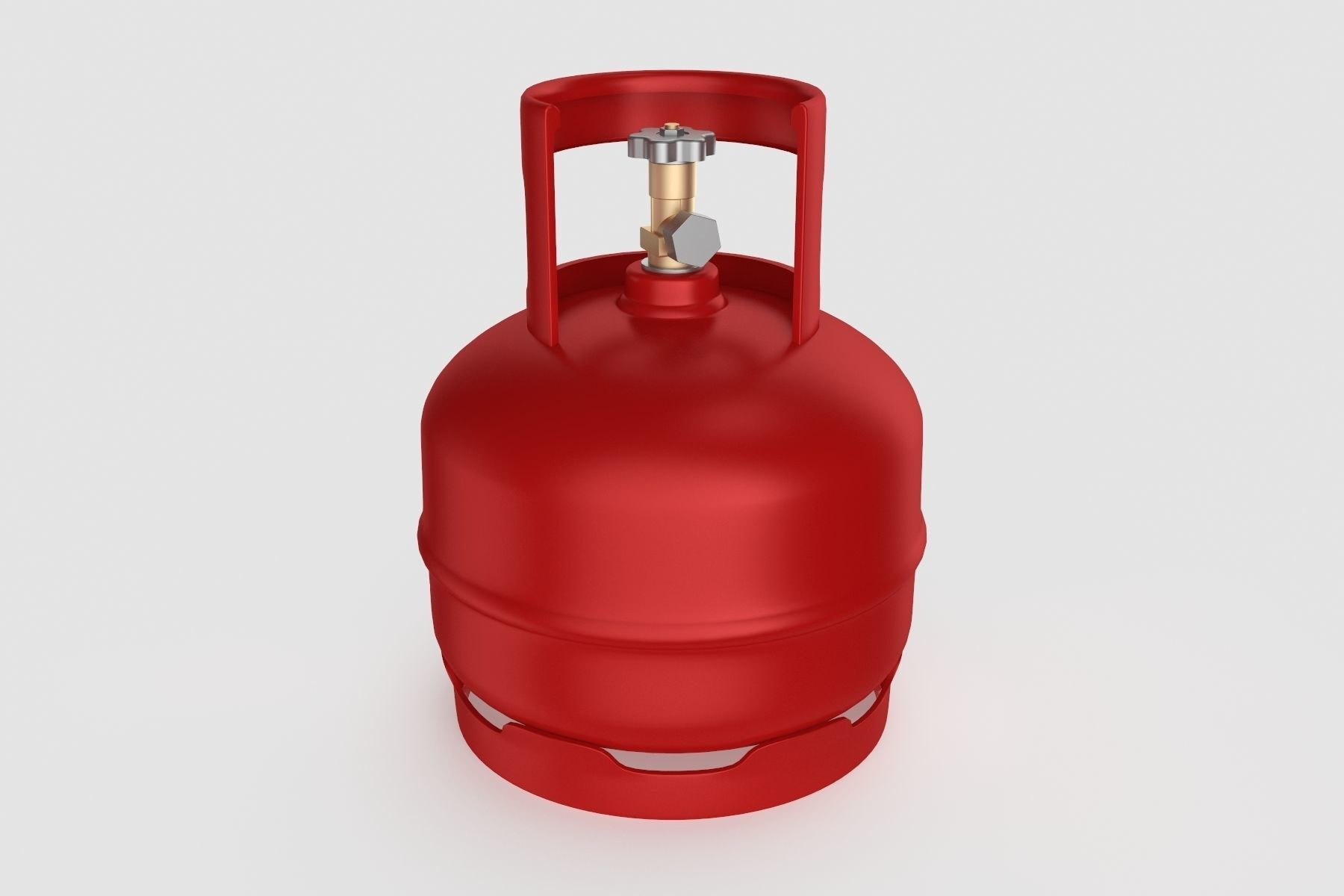 Gas Cylinder Collection 3D model_5