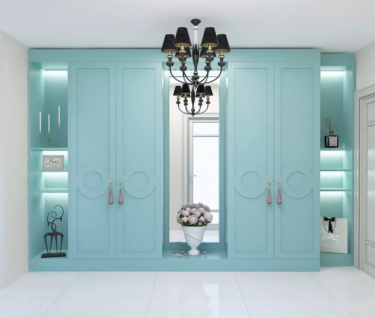 Tiffany Wardrobe 3D model_0