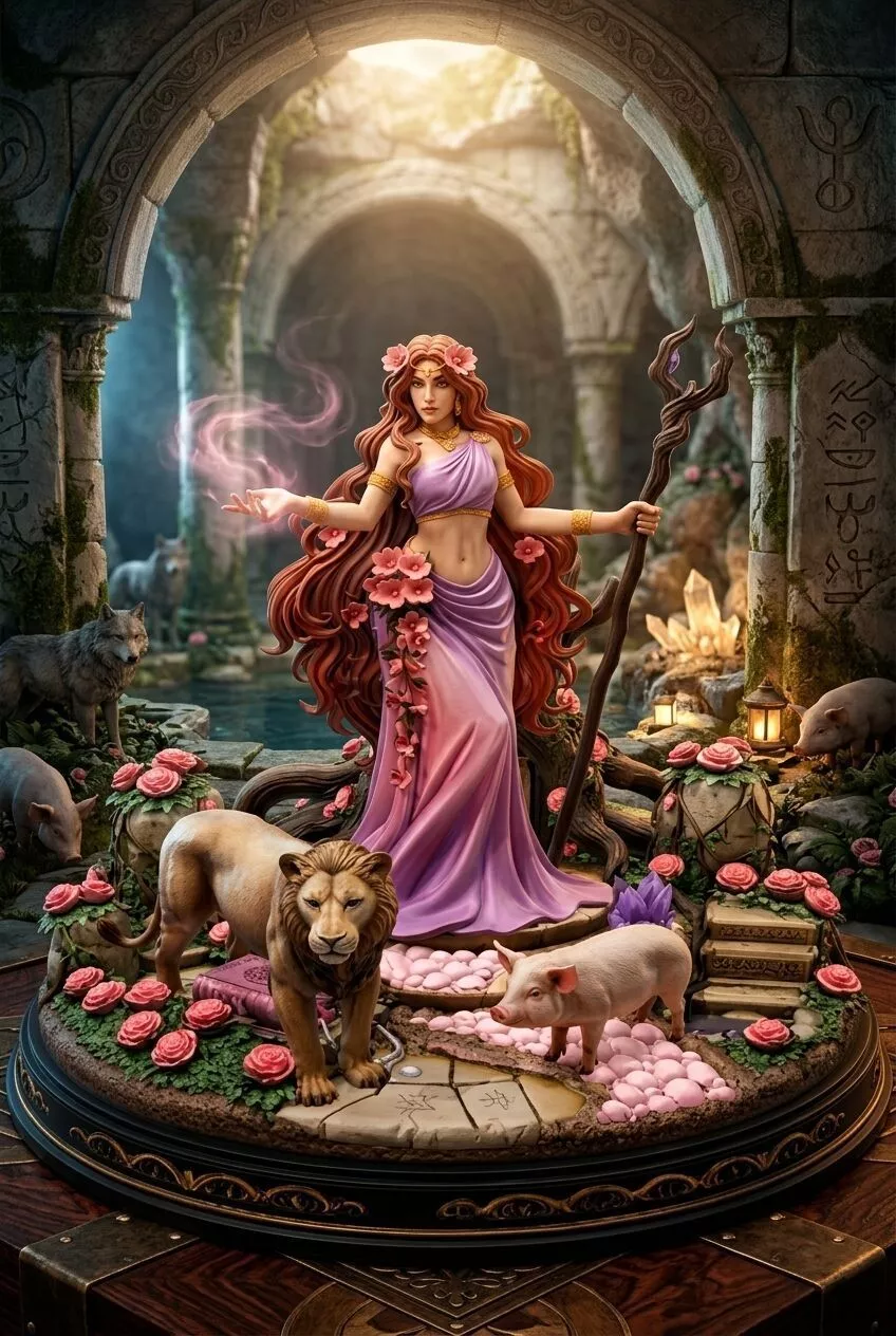 Circe The Goddess of Aeaea - EPIC The Musical 3D print model