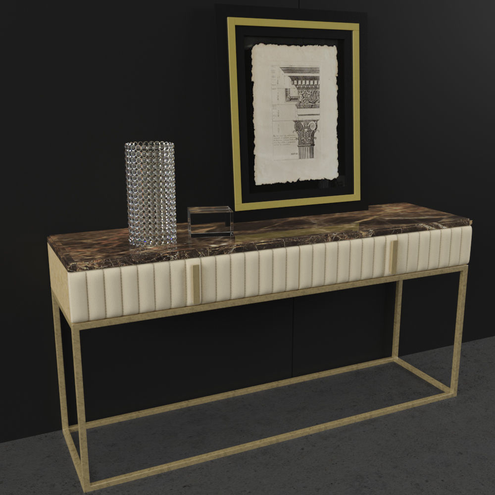 Signorini and Coco Daytona Angelina console 3D model_1