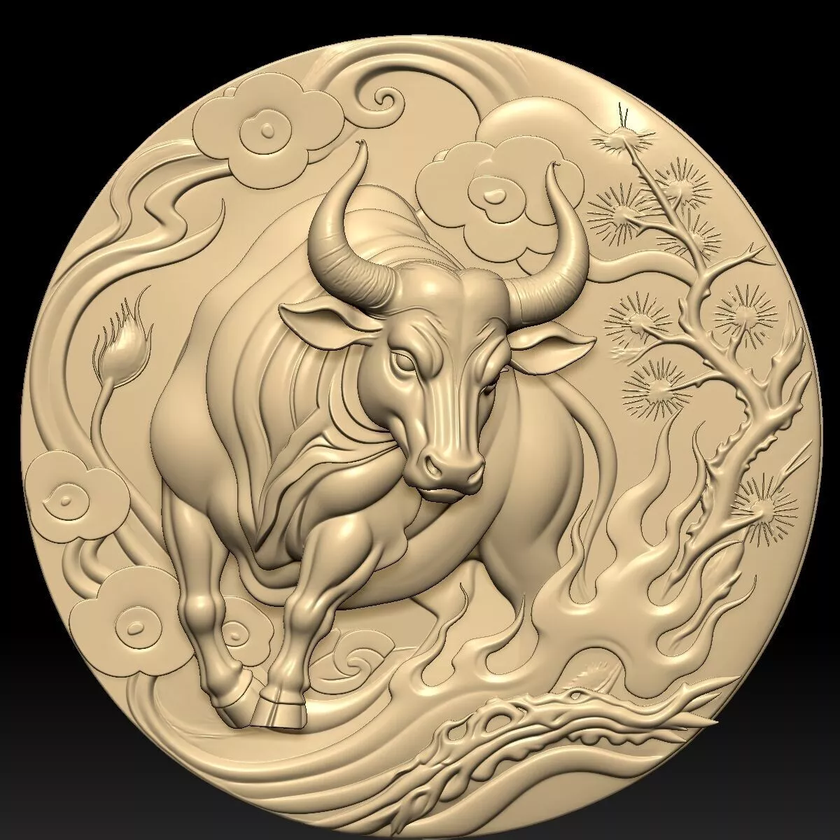 The Bull 3D model