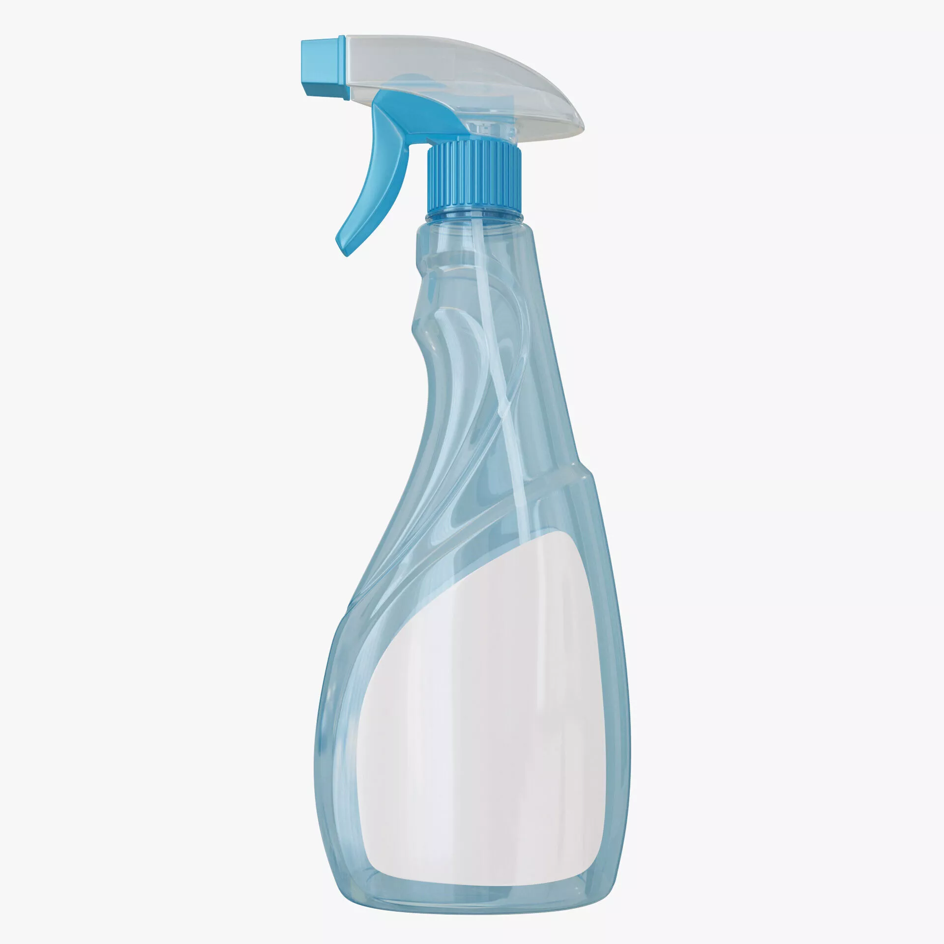 Spray Bottle Low-poly 3D model